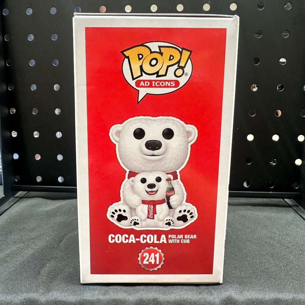 Funko POP! Ad Icons Coca-Cola Polar Bear with Cub Figure #241! - Picture 5 of 7